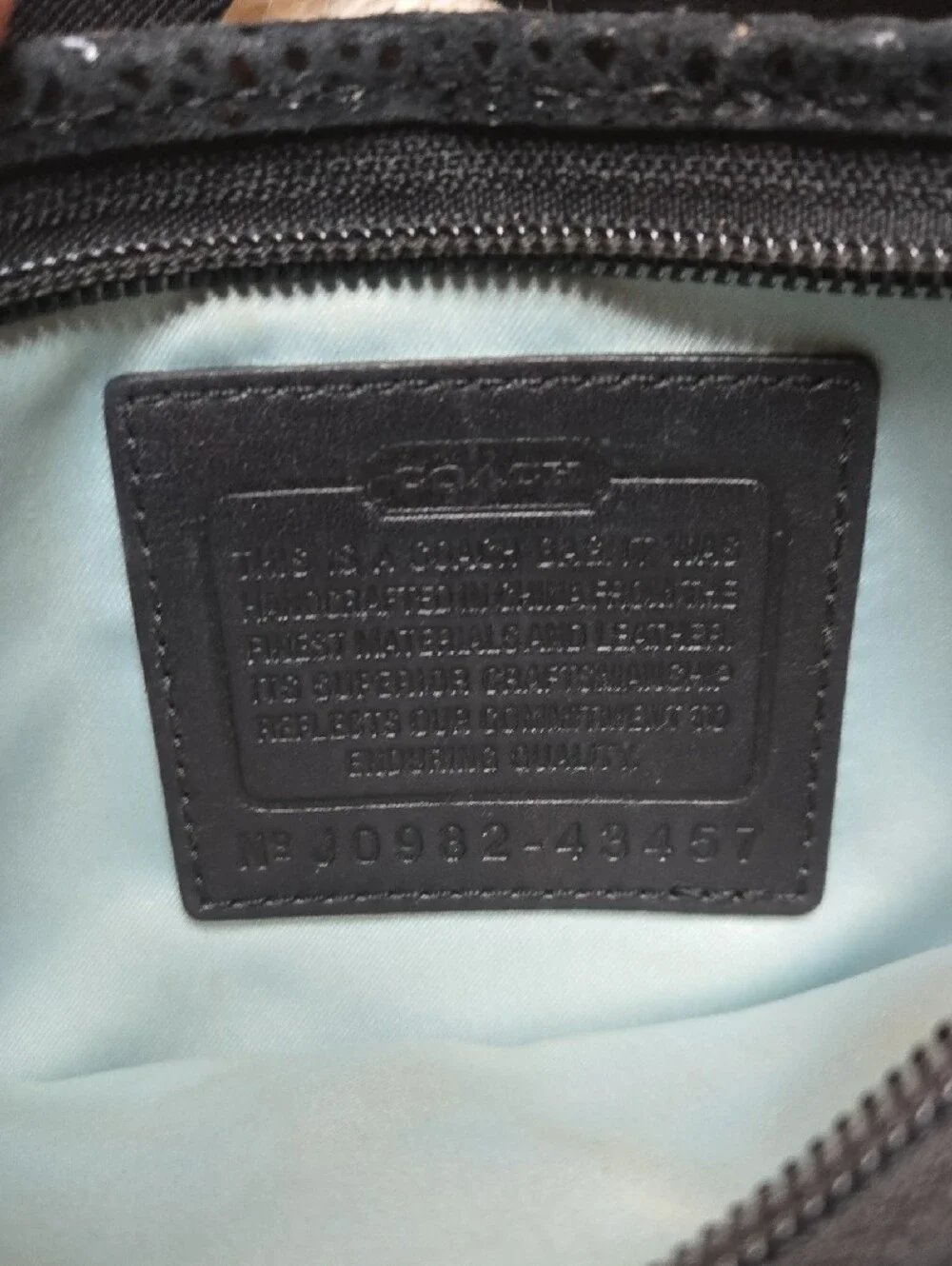 Coach streamlined crossbody